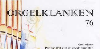 Partita over ‘Wat zijn de goede vruchten’ in de serie Orgelklanken, deel 76