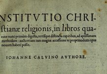 Lees nu de ‘Institutie’ van Calvijn Titelblad van Calvijns Institutie