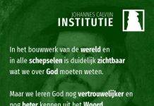 1.10.1 – God openbaart zich ook in de Schrift als schepper