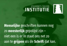 1.8.1 – Dat de Schrift van God komt, blijkt uit de Schrift zelf