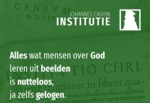 1.11.5 – Beelden kunnen ons niets leren over God