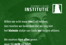 1.12.3 – Alleen God mag gediend en geëerd worden