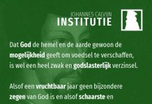 1.16.5 – Zonder specifieke voorzienigheid is er geen ruimte voor Gods zegen en straf