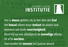 1.18.1 – God laat het kwaad niet alleen maar toe, maar doet het zelf