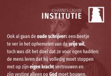 2.2.9 – Volgens de kerkvaders moeten we niet op onszelf vertrouwen