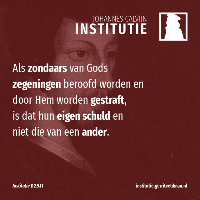 2.5.11 – Het is terecht dat God mensen hun slechte daden verwijt