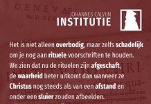 2.7.16 – De rituele wet is sinds de komst van Christus buiten gebruik