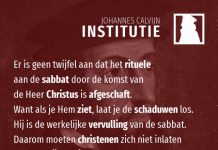 2.8.31 – De sabbat als schaduw is in Christus vervuld
