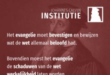 2.9.4 – Wet en evangelie staan niet tegenover elkaar