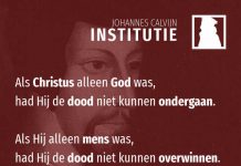 2.12.3 – Omdat Christus zowel God als mens was, kon Hij onze schuld betalen