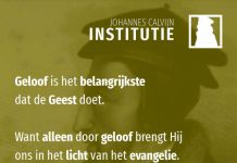 3.1.4 – De Geest geeft geloof