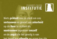 3.2.23 – Vrees voorkomt dat we op onszelf vertrouwen