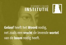 3.2.31 – Geloof kan niet zonder het Woord