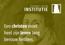 3.3.2 – Echt berouw is alleen mogelijk op basis van het evangelie