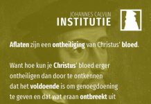 3.5.2 – Aflaten ontheiligen het offer van Christus