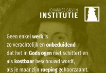 3.10.6 – Tevreden zijn met je roeping