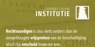 3.11.3 – De betekenis van het woord ‘rechtvaardiging’ in de Schrift