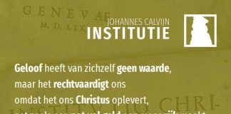 3.11.7 – Geloof rechtvaardigt niet, maar is het middel waardoor God ons rechtvaardigt