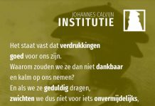 3.8.11 – Ons lijden is rechtvaardig van God en goed voor ons