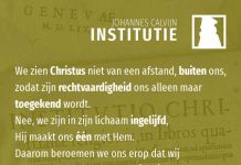 3.11.10 – Onze eenheid met Christus is geestelijk, niet wezenlijk