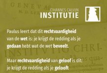 3.11.14 – Ook daden als vruchten van de nieuwe geboorte kunnen niet rechtvaardigen