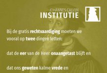 3.13.1 – God moet alle eer krijgen voor onze rechtvaardiging