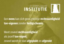 3.13.2 – Wie waarde toekent aan zijn eigen rechtvaardigheid, doet God tekort