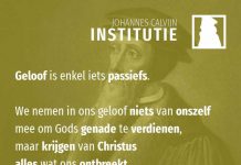 3.13.5 – Alleen de rechtvaardiging door geloof alleen geeft zekerheid