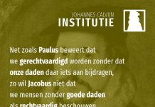 3.17.12 – Jacobus gebruikt het woord ‘rechtvaardigen’ anders dan Paulus