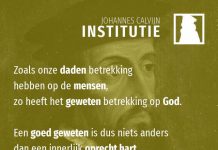 3.19.16 – Het geweten is alleen vrij in dingen die er niet toe doen