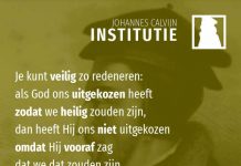 3.22.3 – Goede daden geen oorzaak, maar gevolg van de uitverkiezing