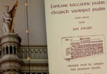 Jan Zwart – Fantasie-Toccatine over Psalm 33