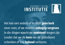 4.1.12 – Niet alle verschillen in de leer zijn reden om de eenheid te verbreken