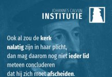 4.1.15 – Als zondaars onterecht in de kerk getolereerd worden