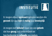 4.3.12 – Wie moeten er uitgekozen worden als dienaren en hoe moet dat gebeuren?