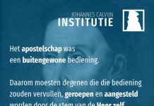 4.3.13 – God zelf koos de apostelen uit