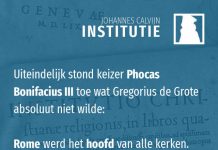 4.7.17 – Rome krijgt het primaat