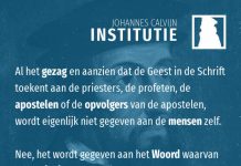 4.8.2 – Het gezag van de kerk is het gezag van het Woord
