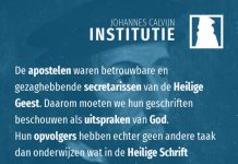 4.8.9 – De apostelen en hun opvolgers