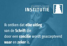 4.9.13 – Concilies moeten de Schrift uitleggen
