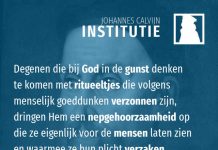 4.10.24 – Door mensen bedachte wetten gehoorzamen, is geen gehoorzaamheid aan God