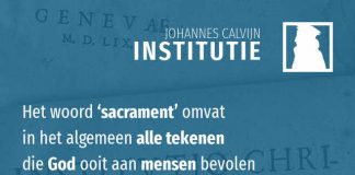 4.14.18 – Alle tekenen van God zijn sacramenten
