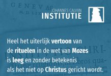 4.14.25 – De oude sacramenten als schaduwen