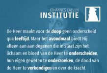 4.16.30 – Waarom kinderen niet aan het avondmaal mogen