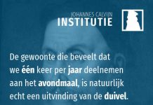 4.17.46 – Eén maal per jaar avondmaal vieren is te weinig