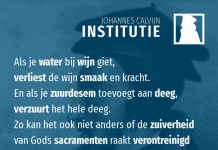 4.18.20 – Doop en avondmaal zijn voldoende