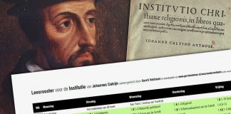 Lees in 1 jaar de hele ‘Institutie’ van Calvijn!