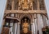 Interieur van de Grote of Sint-Nicolaaskerk in Elburg