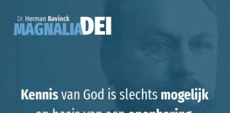 3.1 – Kennis van God is alleen mogelijk als God zich zelf bekendmaakt