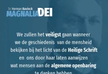 4.1 – De algemene openbaring niet onderschatten of overschatten